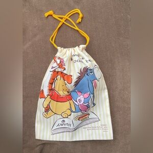 Disney Winnie the Pooh Drawstring Bag-New without Tags